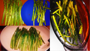 asparagus colage