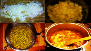 peas colage